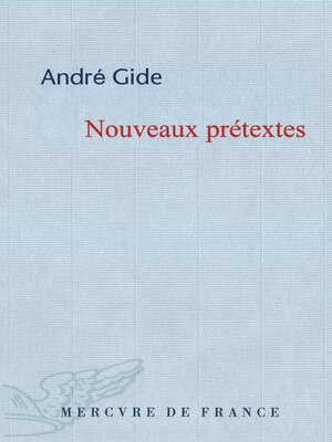 cover image of Nouveaux Prétextes. Réflexions sur quelques points de littérature et de morale